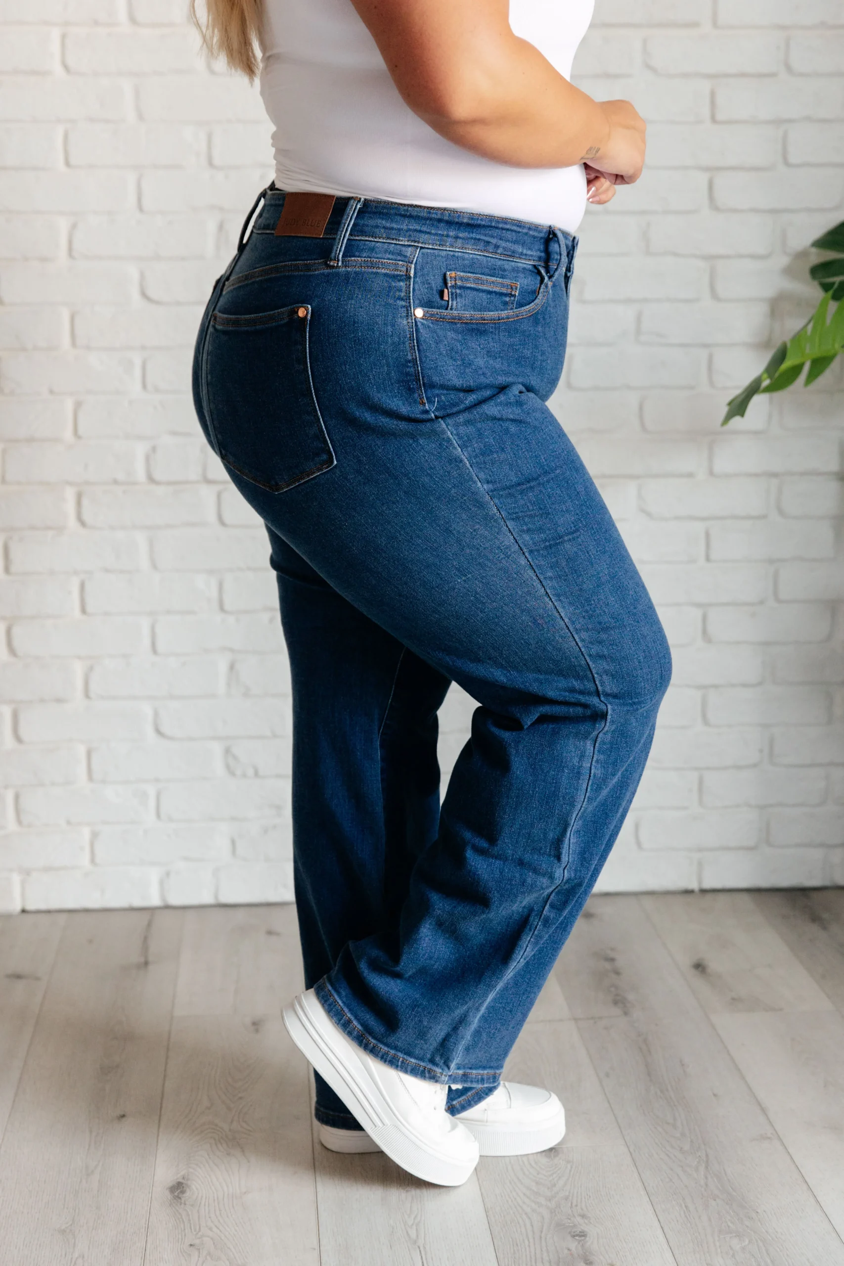 Hazel High Rise Vintage Wide Leg Jeans - Image 7