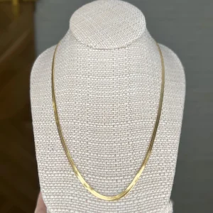 Sheer Perfection Snake Chain Necklace