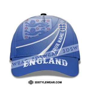 Unisex Cap, Custom Name And Number Cap - England Euro 2024